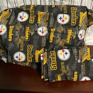 Steeler pillow case ( standard) made with limited time fabric